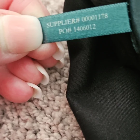 Ralph Lauren Black Bermuda Shorts with Smooth Fabric - Picture 3 of 3